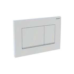 Geberit Sigma30 115.883.KJ.1 Beyaz-Parlak-Beyaz Çift Basmalı Kumanda Kapağı