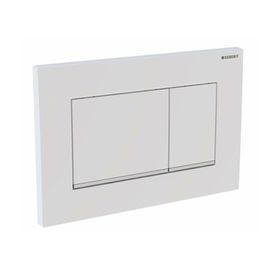 Geberit Sigma30 115.883.KJ.1 Beyaz-Parlak-Beyaz Çift Basmalı Kumanda Kapağı