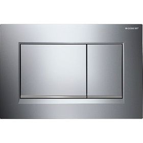 Geberit Sigma30 115.883.KJ.1 Beyaz-Parlak-Beyaz Çift Basmalı Kumanda Kapağı