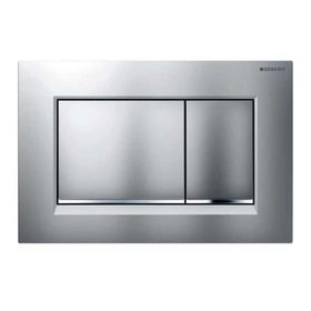 Geberit Sigma30Mat/Parlak Krom Çift Basmalı Kumanda Paneli