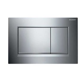 Geberit Sigma30Mat/Parlak Krom Çift Basmalı Kumanda Paneli