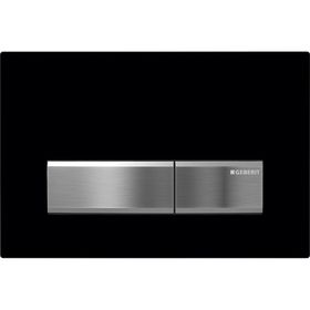 Geberit Sigma50 115.788.DW.5 Siyah Çift Basmalı Kumanda Kapağı