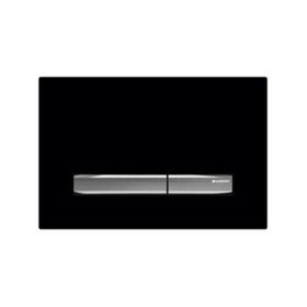 Geberit Sigma50 115.788.DW.5 Siyah Çift Basmalı Kumanda Kapağı