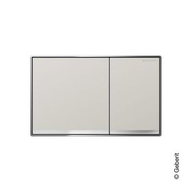 Geberit Sigma60 Kum Grisi Cam Çift Basmalı Kumanda Paneli
