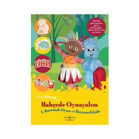 Gece Bahçesi – Bahçede Oynayalım Boyama Kitabı
