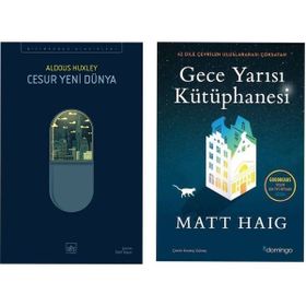 Gece Yarısı Kütüphanesi - Matt Haig + Cesur Yeni Dünya - Aldous Huxley