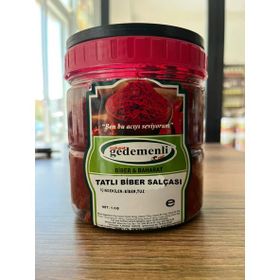 Gedemenli 1 kg Güneş Kurusu Ev Tipi Tatlı Biber Salçası