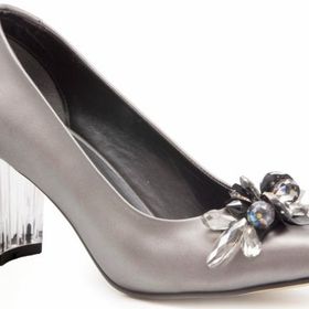 Gedikpaşalı SHP21Y8685 Platin Kadın Topuklu Ayakkabı
