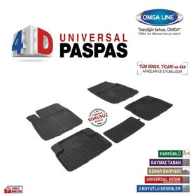 Geely Emgrand 4D Havuzlu Paspas Takımı