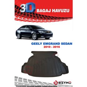Geely Emgrand Sedan 2010-2016 3d Bagaj Havuzu