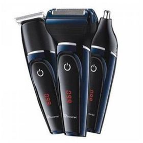 Geemy GM-565 3in1 Mavi Tıraş Makinesi