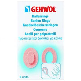 Gehwol 6 Adet Oval Başparmak Çıkıntısı Halkası