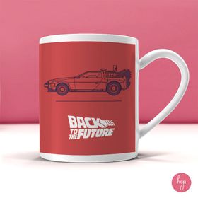Geleceğe Dönüş Kupa Bardak Back To The Future