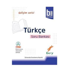 Gelişim Serisi Türkçe B Orta Düzey Video Çözümlü Soru Bankası-Birey Yayınları