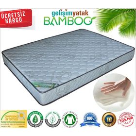 Gelişim Yatak Ergoplus Visco Bamboo Lifli Kumaş 100x200 Yatak