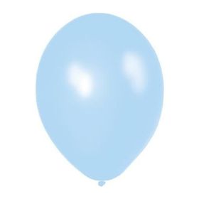 Gemar 100Lü Açık Mavi Metalik Paket Balon