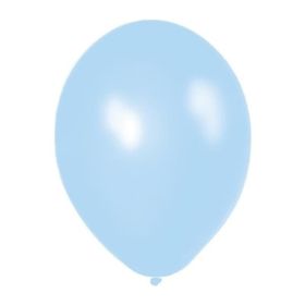 Gemar 100Lü Açık Mavi Metalik Paket Balon
