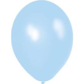 Gemar 100Lü Açık Mavi Metalik Paket Balon