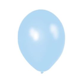 Gemar 100Lü Açık Mavi Metalik Paket Balon