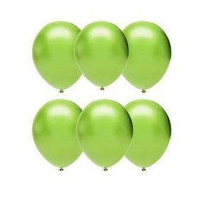 Gemar 100Lü İthal Açık Yeşil Metalik Balon