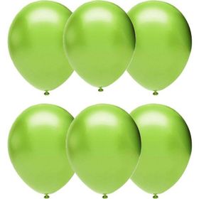 Gemar 100Lü İthal Açık Yeşil Metalik Balon