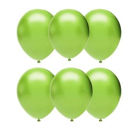 Gemar 100Lü İthal Açık Yeşil Metalik Balon
