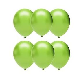 Gemar 100Lü İthal Açık Yeşil Metalik Balon