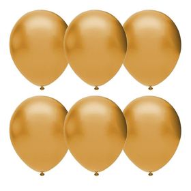 Gemar 100Lü İthal Altın Metalik Balon