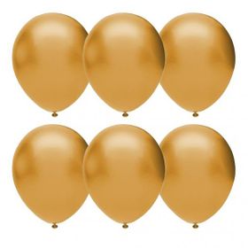 Gemar 100Lü İthal Altın Metalik Balon