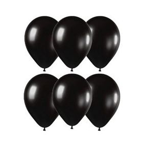 Gemar 100Lü İthal Siyah Metalik Balon