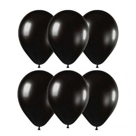 Gemar 100Lü İthal Siyah Metalik Balon