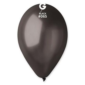 Gemar 100Lü İthal Siyah Metalik Balon