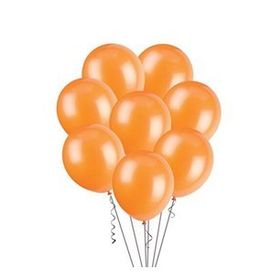 Gemar 100Lü İthal Turuncu Metalik Balon