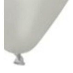 Gemar Metalik 100'lü Paket Gümüş Balon