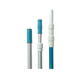 Gemaş 2 x 2,4 m Telescopic Cleaner Poles Havuz Temizlik Teleskobik Süpürge Fırça Sapı