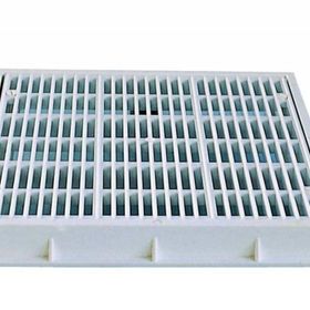 Gemaş 26,5x26,5 cm Kare Dip Emiş Izgara Dış Çerçevesi