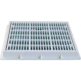 Gemaş 26,5x26,5 cm Kare Dip Emiş Izgara Dış Çerçevesi