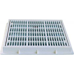 Gemaş 26,5x26,5 cm Kare Dip Emiş Izgara Dış Çerçevesi