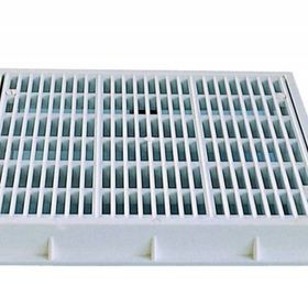 Gemaş 26,5x26,5 cm Kare Dip Emiş Izgara Dış Çerçevesi