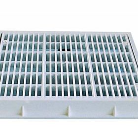 Gemaş 26,5x26,5 cm Kare Dip Emiş Izgara Dış Çerçevesi