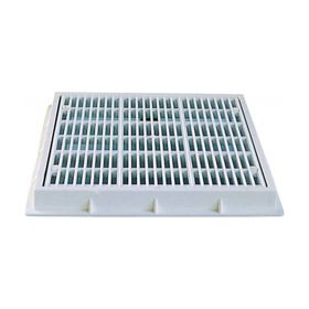Gemaş 26,5x26,5 cm Kare Dip Emiş Izgara Dış Çerçevesi