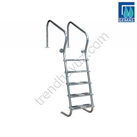 Gemaş 316 Kalite Ergonomik Model Havuz Merdiveni