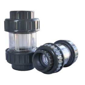 Gemaş 75 mm Yaylı Şeffaf Çekvalf