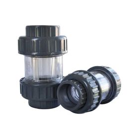 Gemaş 75 mm Yaylı Şeffaf Çekvalf