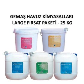 Gemaş Havuz Kimyasalları Large Fırsat Paketi