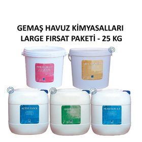 Gemaş Havuz Kimyasalları Large Fırsat Paketi
