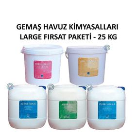 Gemaş Havuz Kimyasalları Large Fırsat Paketi