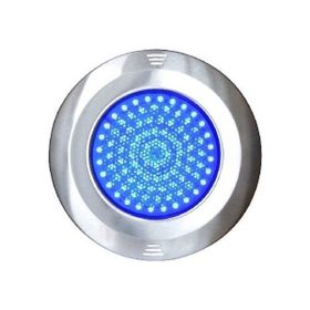 Gemaş Mavi Işık Kovansız Paslanmaz Krom LED Havuz Lambası
