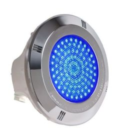 Gemaş Mavi Işık Kovansız Paslanmaz Krom LED Havuz Lambası