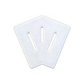 Gemaş Plastik 25 cm 45 Derece Havuz Savak Kanal Köşe Parçası